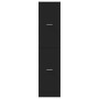 Engineered wood black medicine cabinet 40x41x174.5 cm by , Lockers and storage cabinets - Ref: Foro24-3309646, Price: 163,57 ...