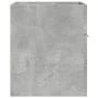 Armario para lavabo contrachapada gris hormigón 60x38,5x46 cm de , Muebles de baño - Ref: Foro24-856208, Precio: 46,26 €, Des...