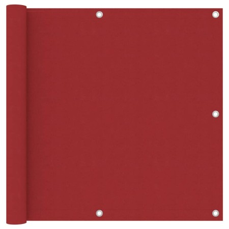 Toldo para balcón tela oxford rojo 90x600 cm de vidaXL, Sombrillas - Ref: Foro24-135039, Precio: 25,52 €, Descuento: %