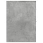 Narrow bathroom cabinet with wheels, gray wood concrete by , Lockers and storage cabinets - Ref: Foro24-855280, Price: 66,61 ...