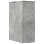 Narrow bathroom cabinet with wheels, gray wood concrete by , Lockers and storage cabinets - Ref: Foro24-855280, Price: 66,61 ...