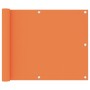 Balkonmarkise orangefarbenes Oxford-Gewebe 75x400 cm von vidaXL, Sonnenschirme - Ref: Foro24-135045, Preis: 19,97 €, Rabatt: %
