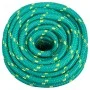 Green 20 mm 50 m polypropylene boat rope by , Ropes and metal cords - Ref: Foro24-152739, Price: 68,53 €, Discount: %