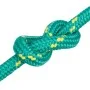 Green 20 mm 50 m polypropylene boat rope by , Ropes and metal cords - Ref: Foro24-152739, Price: 68,53 €, Discount: %