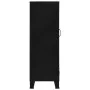 Industrial office cabinet with black steel mesh doors 75x40x120cm by , Filing cabinets - Ref: Foro24-145355, Price: 228,25 €,...