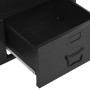 Industrieller Büroschrank mit schwarzen Stahlgittertüren, 75x40x120cm. von , Aktenschränke - Ref: Foro24-145355, Preis: 223,2...