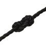 Schwarzes Polypropylen-Arbeitsseil 20 mm 50 m von , Seile und Metallschnüre - Ref: Foro24-153030, Preis: 63,42 €, Rabatt: %