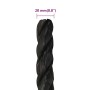 Schwarzes Polypropylen-Arbeitsseil 20 mm 50 m von , Seile und Metallschnüre - Ref: Foro24-153030, Preis: 63,42 €, Rabatt: %