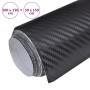 3D-Folien für Auto, 2 Stück, Mattschwarz, 100x150 cm + 50x150 cm. von , Fahrzeug-Vinyls - Ref: Foro24-210715, Preis: 19,21 €,...