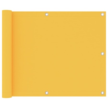 Balkonmarkise, gelber Oxford-Stoff, 75 x 300 cm von vidaXL, Sonnenschirme - Ref: Foro24-135020, Preis: 21,76 €, Rabatt: %
