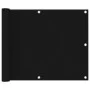 Black 75x300 cm Oxford fabric balcony awning by vidaXL, Umbrellas - Ref: Foro24-135056, Price: 19,53 €, Discount: %