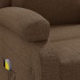 Sillón de masaje eléctrico tela marrón de , Sillones de masaje eléctricos - Ref: Foro24-340938, Precio: 234,67 €, Descuento: %