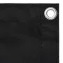Black 75x300 cm Oxford fabric balcony awning by vidaXL, Umbrellas - Ref: Foro24-135056, Price: 19,53 €, Discount: %