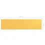 Balcony awning yellow oxford fabric 75x300 cm by vidaXL, Umbrellas - Ref: Foro24-135020, Price: 21,76 €, Discount: %