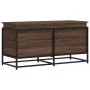 Aufbewahrungsbox mit braunem Eichenholzdeckel 100x40x51,5 cm. von , Aufbewahrungskörbe - Ref: Foro24-848808, Preis: 78,44 €, ...