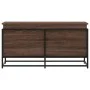 Aufbewahrungsbox mit braunem Eichenholzdeckel 100x40x51,5 cm. von , Aufbewahrungskörbe - Ref: Foro24-848808, Preis: 78,44 €, ...