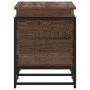 Aufbewahrungsbox mit braunem Eichenholzdeckel 100x40x51,5 cm. von , Aufbewahrungskörbe - Ref: Foro24-848808, Preis: 78,44 €, ...