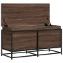 Aufbewahrungsbox mit braunem Eichenholzdeckel 100x40x51,5 cm. von , Aufbewahrungskörbe - Ref: Foro24-848808, Preis: 78,44 €, ...