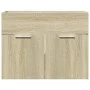 Waschbeckenunterschrank aus Sperrholz in Eichenfarbe, 60x38,5x46 cm. von , Badezimmermöbel - Ref: Foro24-856207, Preis: 46,79...