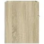 Waschbeckenunterschrank aus Sperrholz in Eichenfarbe, 60x38,5x46 cm. von , Badezimmermöbel - Ref: Foro24-856207, Preis: 46,79...