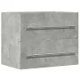 Armario para lavabo aglomerado gris hormigón 60x38,5x48 cm de , Muebles de baño - Ref: Foro24-856224, Precio: 47,31 €, Descue...