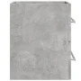Armario para lavabo aglomerado gris hormigón 60x38,5x48 cm de , Muebles de baño - Ref: Foro24-856224, Precio: 47,31 €, Descue...