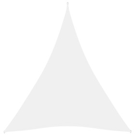 White Oxford cloth triangular sail awning 4x5x5 m by vidaXL, Umbrellas - Ref: Foro24-135289, Price: 34,39 €, Discount: %