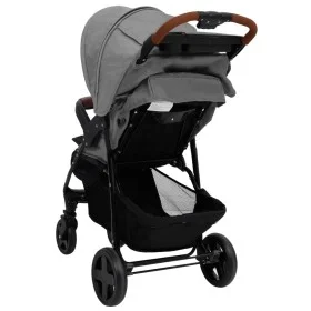 Light gray steel 2-in-1 baby stroller by , Baby strollers - Ref: Foro24-10371, Price: 145,08 €, Discount: %