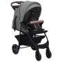 Kinderwagen 2-in-1 aus hellgrauem Stahl von , Kinderwagen - Ref: Foro24-10371, Preis: 148,21 €, Rabatt: %