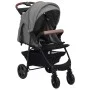Light gray steel 2-in-1 baby stroller by , Baby strollers - Ref: Foro24-10371, Price: 145,08 €, Discount: %