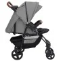 Light gray steel 2-in-1 baby stroller by , Baby strollers - Ref: Foro24-10371, Price: 145,08 €, Discount: %