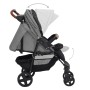 Kinderwagen 2-in-1 aus hellgrauem Stahl von , Kinderwagen - Ref: Foro24-10371, Preis: 148,21 €, Rabatt: %