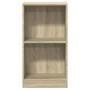 Sperrholzregal in Eichenholzfarbe 40x24x75 cm von , Bücherregale und Regale - Ref: Foro24-800822, Preis: 36,08 €, Rabatt: %