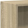 Sperrholzregal in Eichenholzfarbe 40x24x75 cm von , Bücherregale und Regale - Ref: Foro24-800822, Preis: 36,08 €, Rabatt: %