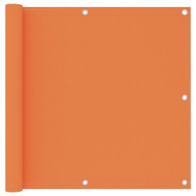 Balcony awning orange oxford fabric 90x500 cm by vidaXL, Umbrellas - Ref: Foro24-135050, Price: 22,97 €, Discount: %
