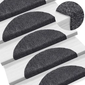Self-adhesive stair treads 10 pcs gray 56x17x3 cm by , Stair mats - Ref: Foro24-149676, Price: 15,16 €, Discount: %