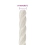 Arbeitsseil aus weißem Polypropylen 14 mm 50 m von , Seile und Metallschnüre - Ref: Foro24-153061, Preis: 36,78 €, Rabatt: %