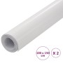 4D Autofolien, 2 Stück, weiß, 100x150 cm von , Fahrzeug-Vinyls - Ref: Foro24-210725, Preis: 27,45 €, Rabatt: %
