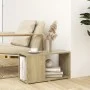 TV stand made of Sonoma oak plywood, measuring 60x24x32 cm. by , TV Furniture - Ref: Foro24-809056, Price: 25,14 €, Discount: %