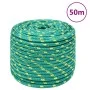 Grünes Polypropylen-Schiffstau 14 mm 50 m von , Seile und Metallschnüre - Ref: Foro24-152728, Preis: 38,31 €, Rabatt: %