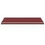 Toldo retráctil automático con luces LED burdeos 600x350 cm by , Awnings - Ref: Foro24-3214997, Price: 833,01 €, Discount: %
