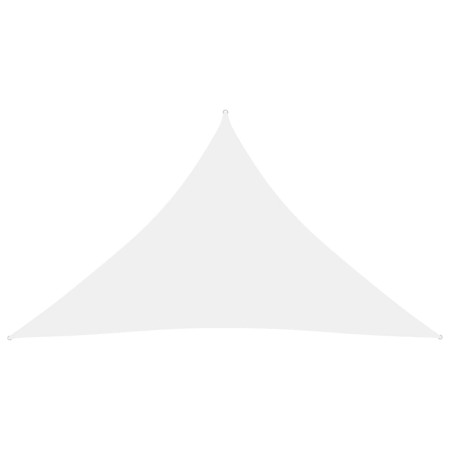 White Oxford cloth triangular sail awning 2.5x2.5x3.5 m by vidaXL, Umbrellas - Ref: Foro24-135279, Price: 21,21 €, Discount: %