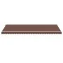 Toldo retráctil automático con luces LED marrón 600x350 cm by , Awnings - Ref: Foro24-3215402, Price: 796,88 €, Discount: %