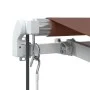 Toldo retráctil automático con luces LED marrón 600x350 cm by , Awnings - Ref: Foro24-3215402, Price: 796,88 €, Discount: %