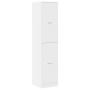 Armario botiquín madera de ingeniería blanco 40x41x174,5 cm by , Lockers and storage cabinets - Ref: Foro24-3309645, Price: 1...