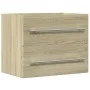 Armario para lavabo aglomerado roble Sonoma 60x38,5x48 cm by , Bathroom furniture - Ref: Foro24-856223, Price: 46,84 €, Disco...