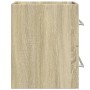 Waschbeckenunterschrank aus Spanplatte in Sonoma-Eiche, 60x38,5x48 cm. von , Badezimmermöbel - Ref: Foro24-856223, Preis: 46,...