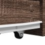 Armario de baño estrecho con ruedas madera marrón roble by , Lockers and storage cabinets - Ref: Foro24-855283, Price: 72,32 ...