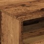 Mesa de centro con luces LED madera envejecida 50x49x40 cm by , Coffee table - Ref: Foro24-857708, Price: 76,97 €, Discount: %
