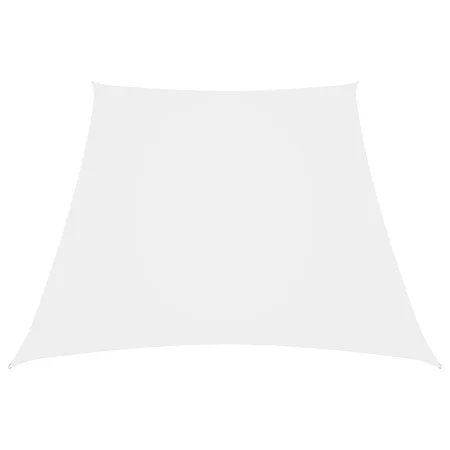 Trapezoidal sail awning white oxford fabric 4/5x4 m by vidaXL, Umbrellas - Ref: Foro24-135299, Price: 56,02 €, Discount: %